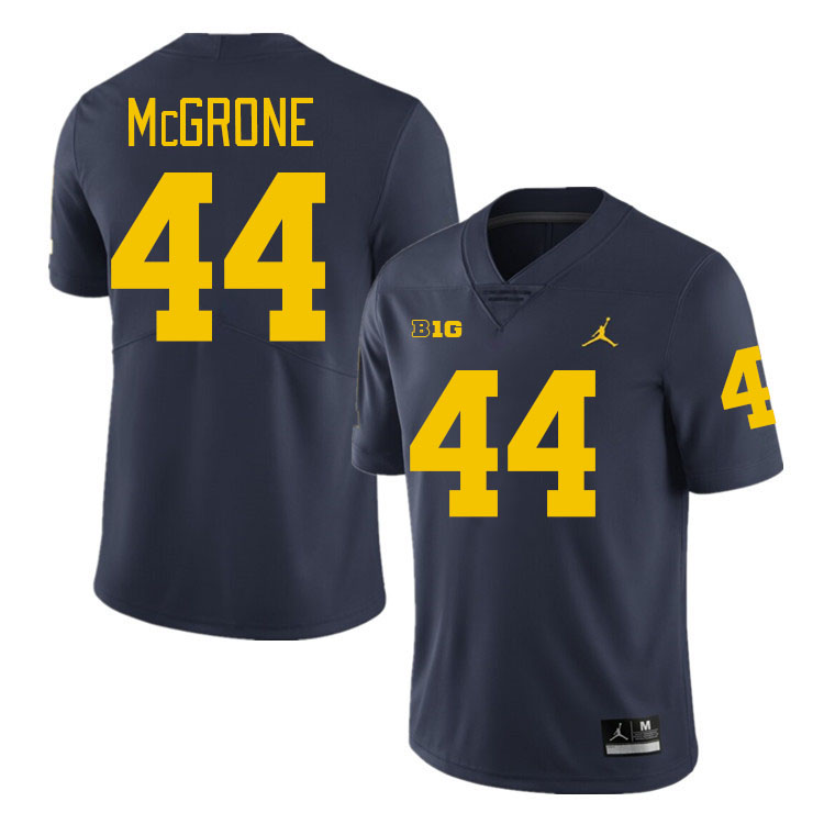 Cameron McGrone Michigan Jersey,Michigan Wolverines #44 Cameron McGrone Jersey Youth-Navy